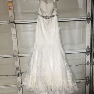 David’s Bridal wedding dress